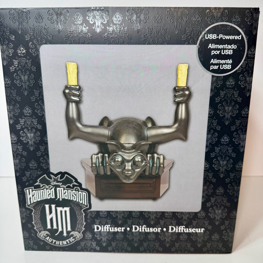 NWT. Disney Parks Haunted Mansion Gargoyle Diffuser. USB-powered